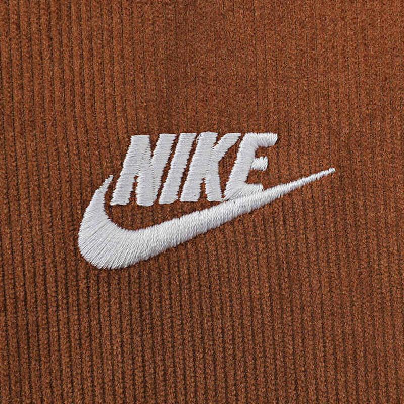 Nike Móda Sportovní Ležérní Tkaná Bunda s Dlouhým Rukávem Pánská Bunda Hnědá FZ0632-281