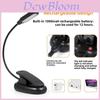 Led Book Light With Usb Rechargeable Night Light For Reading Bedside Study