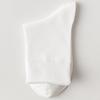 Breathable, Mid-calf Pure Cotton Socks: Mesh, Odor-resistant, Sweat-absorbing, Thin for Spring/summer, Solid Color, Seamless, Long Fit.