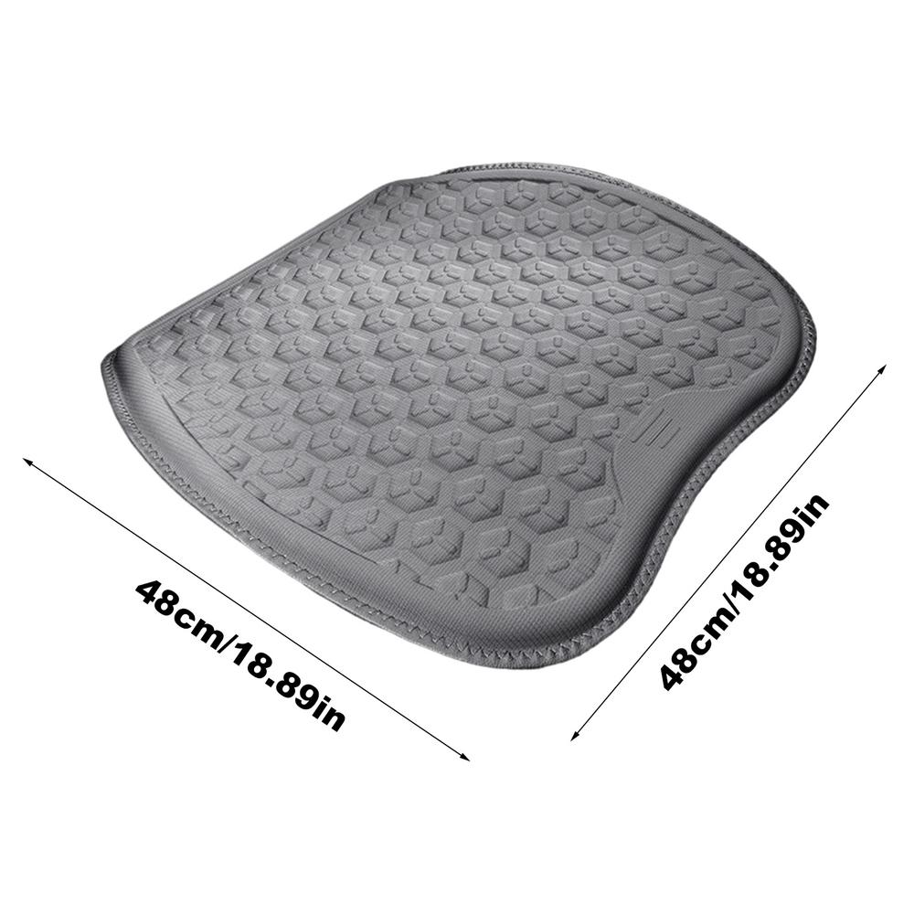 

Охлаждающая подушка для сиденья автомобиля, дышащая охлаждающая подставка для вождения, охлаждающая подставка для вождения, охлаждающая подушка для стула, подушка для сиденья автомобиля для внедорожников, грузовиков серый