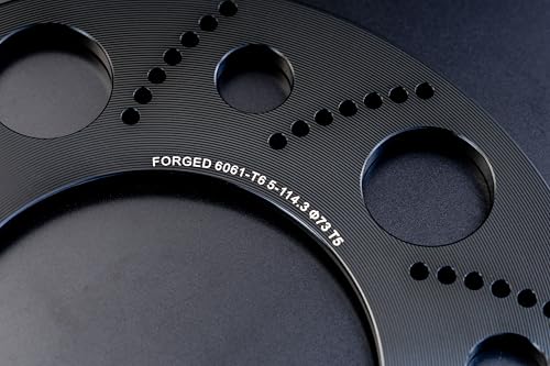 DIGICAM Distanzstück, Schrauben-Ausgabotyp, 5mm [5-Loch, Lochkreis 114,3], 2 Stück pro Packung (AJSP0001)