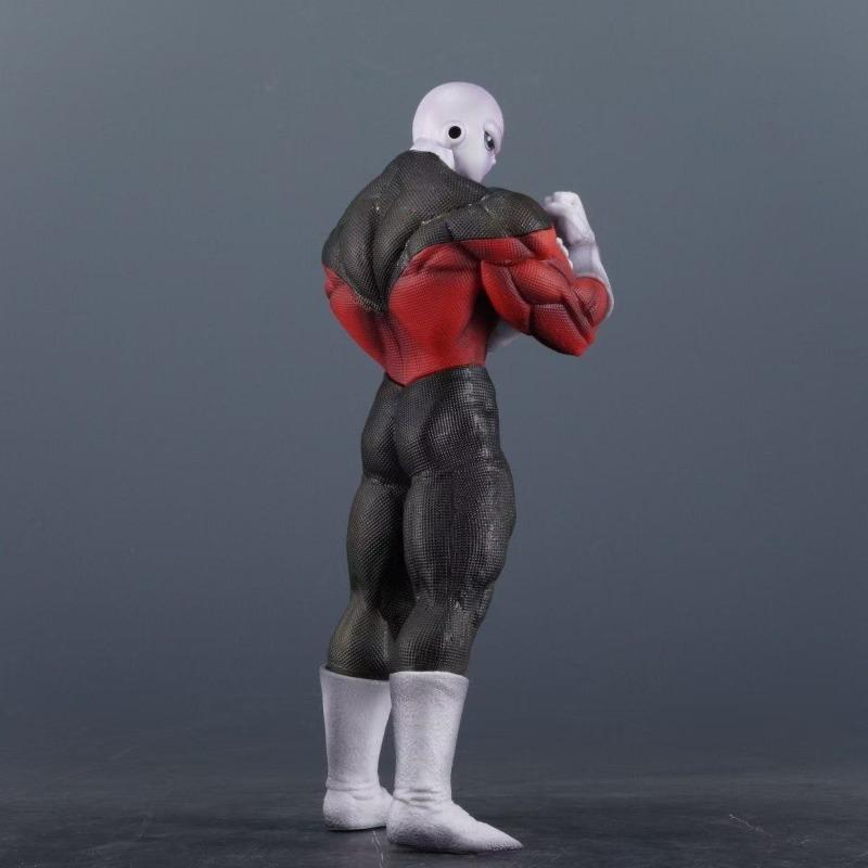 Anime Dragon Ball Z Full Power Jiren Doll Three Hands Interchangeable 25cm Statue Figure PVC Collectible Model Toy Ornament
