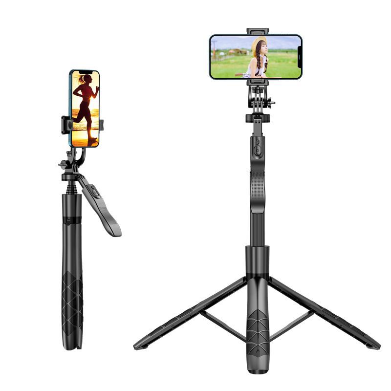 L16 Selfie Stick Tripod Mobile Phone Photography Integrated Bracket Anti Shake 360 Degree Rotation Multi Functional Floor Standing Selfie Stand