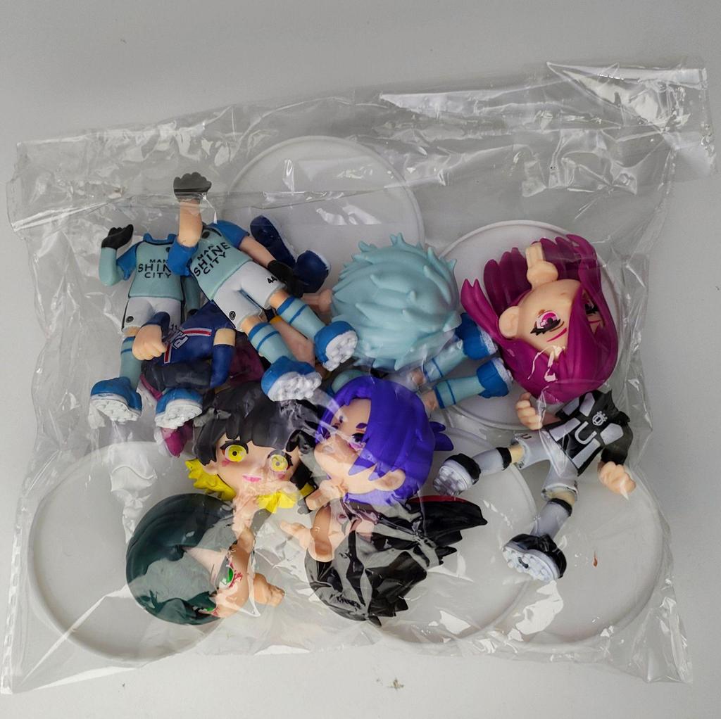 Blue Lock Q Version Nendoroid Blind Box Featuring Bachira, Chigiri, and Nagi Figures