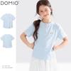Girls' Short-Sleeve Summer Loose Base Layer T-Shirt for Medium and Large Children & Teens
