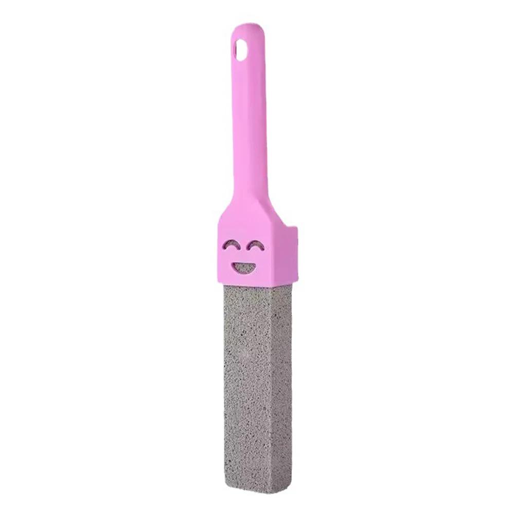 

Toilet Pumice Brush Cleaning Stick Strong Decontamination Remove Yellow Stains Save Time and Effort Durable Cleaning Tools фиолетовый