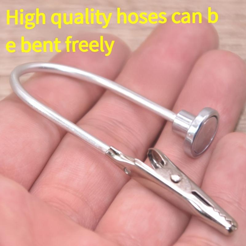 Stainless Steel Mosquito Coil Bracket Durable Strong Magnetic Magnetic Support Frame Multi-function Ash Tray Base Incense Clip