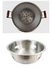 Qiqihar Large Korean Style BBQ Grill - Commercial Cast Iron & Stainless Steel Charcoal Griddle.