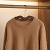 2pcs Space Saving Wood Short Neck Hanger Shoulder Protecting Clothes Hanger  for Home