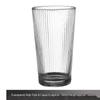 Shangqi Vertical Stripe Glass Drinking Cup Set