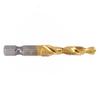 1pcs Hex Shank Metric Tap Gold Hole Tapping Chamfering In Titanium
