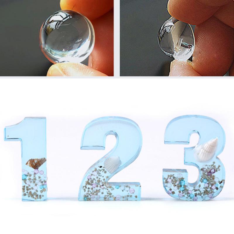 Color UV Epoxy DIY Crystal Epoxy Gel Silicone Mold Home Garden Arts Crafts Sewing Craft Supplies