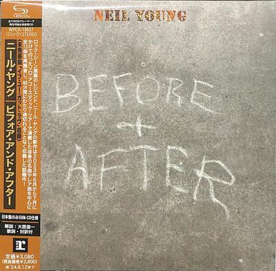 CD NEIL YOUNG  Before And After WPCR18657 Reprise Records 2023 Japan Obi Rock