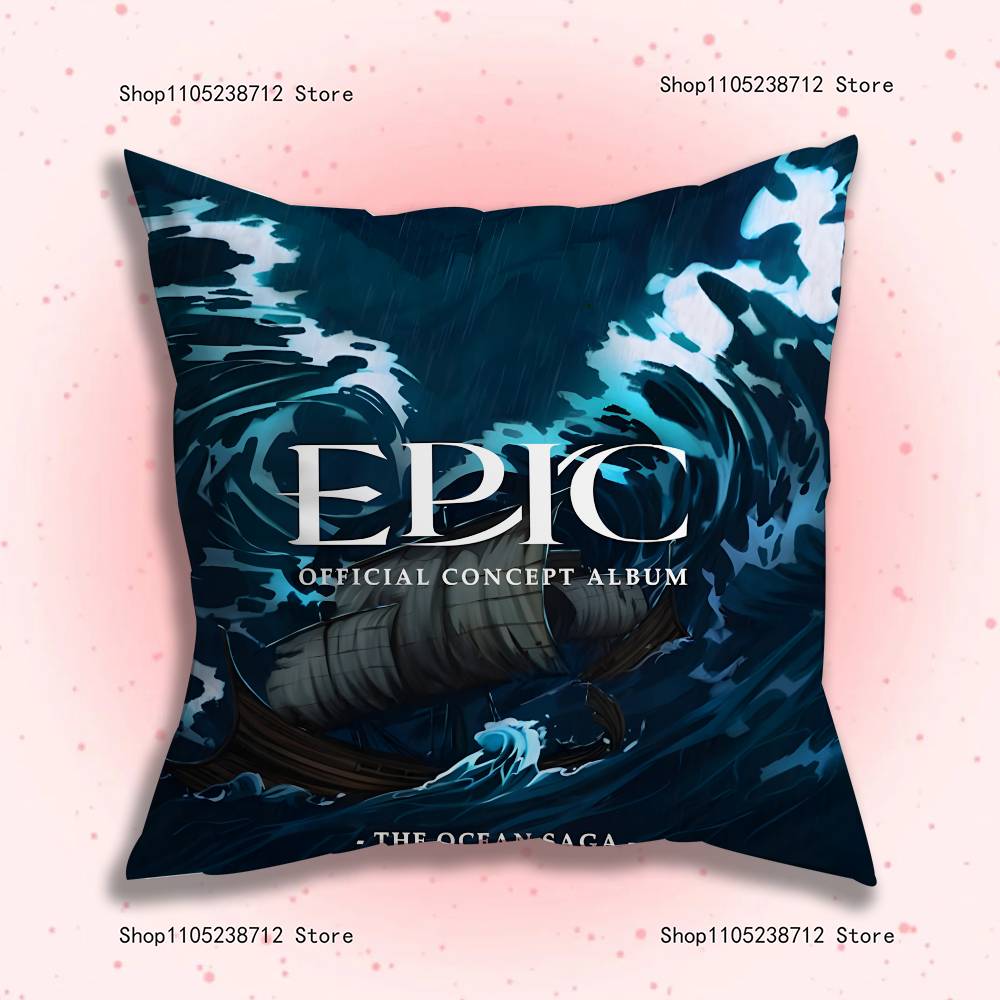 Music E-Epic The Musical Pillow Case For Sofa Decor Car Office Room Printing Cushion Cover Decorations and Protector