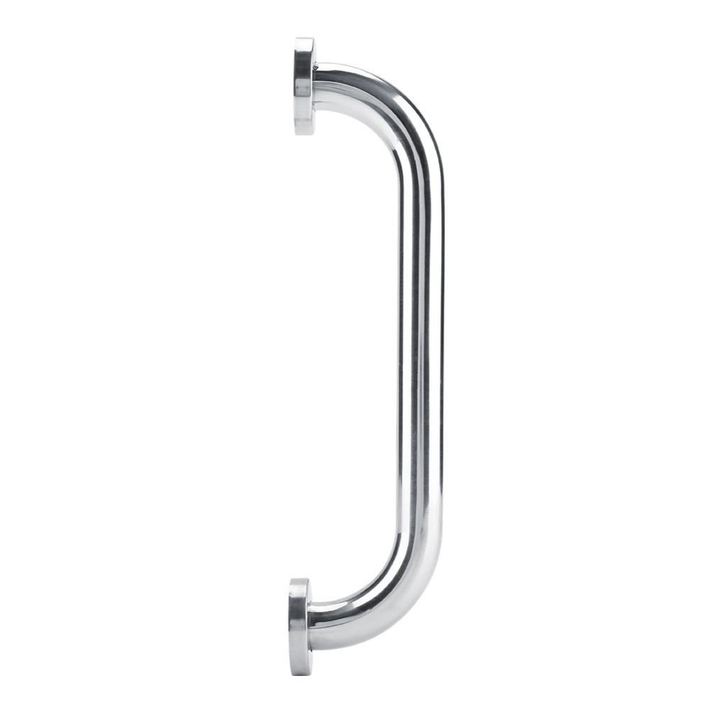 304 Stainless Steel Bathroom Handrail Wall Mounted Shower Safety Bar Bathtub Handrail For Handicap