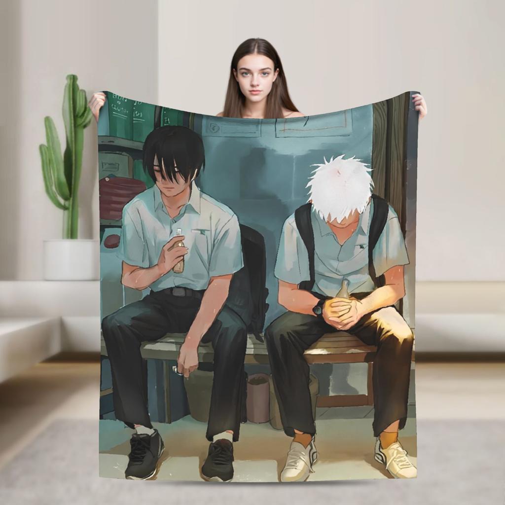 Soft Warm Blankets Picnic The Summer Hikaru Died Throw Blanket Flannel Bedspread For Home Decor Fashion Sofa Bed Cover