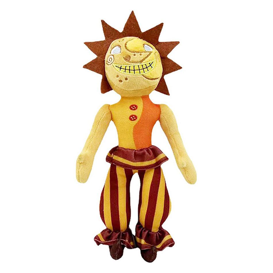 New Fnaf Sundrop Plush Toys Security Breach Sunrise Sundrop FNAF BOSS Sun Moon Joker Plush Toy Game Dolls Gift