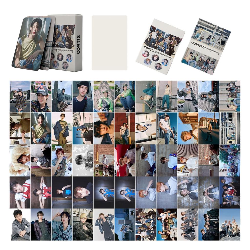 55pcs Star Photo Cards Fans Support Collection Of Peripheral Cards