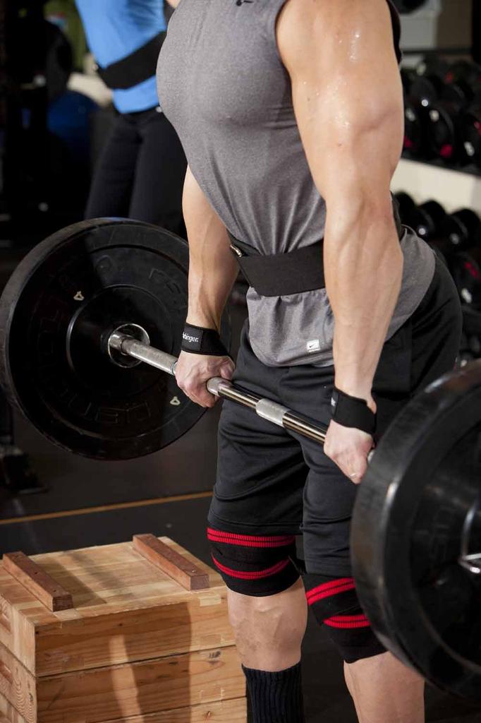 Japanese Harbinger Unisex Training Knee Wrap Red Line Knee Wrap Knee Wrap Support Squat Deadlift Leg Press Length 198cm 361194 [Genuine Product]