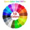 5M 1,75 mm 3D rezerve de filament pentru stilou de imprimare PLA/ABS/PCL Materiale pentru doodle din plastic (10/20 de culori)