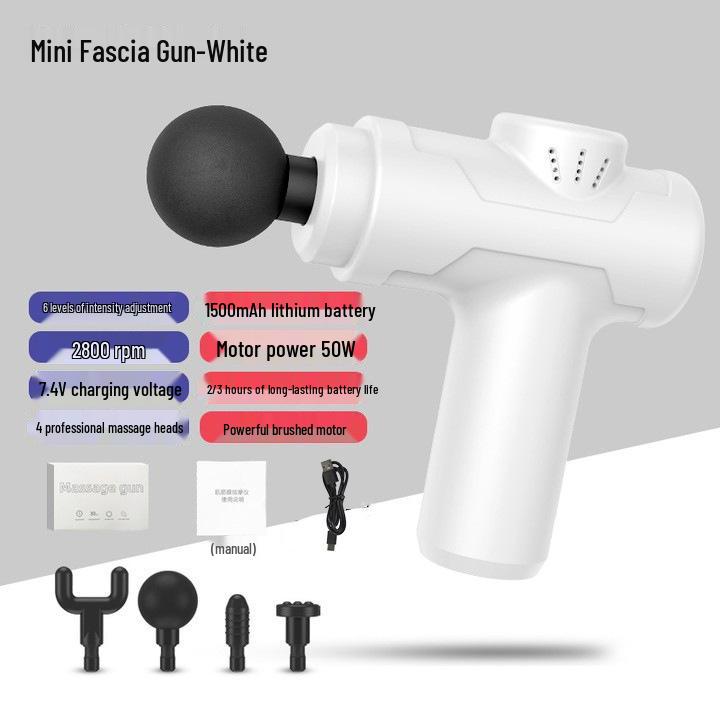 

Профессиональный фасциальный пистолет: ЖК-дисплей, Интеллектуальное изменение скорости, Электрический массажер для расслабления мышц