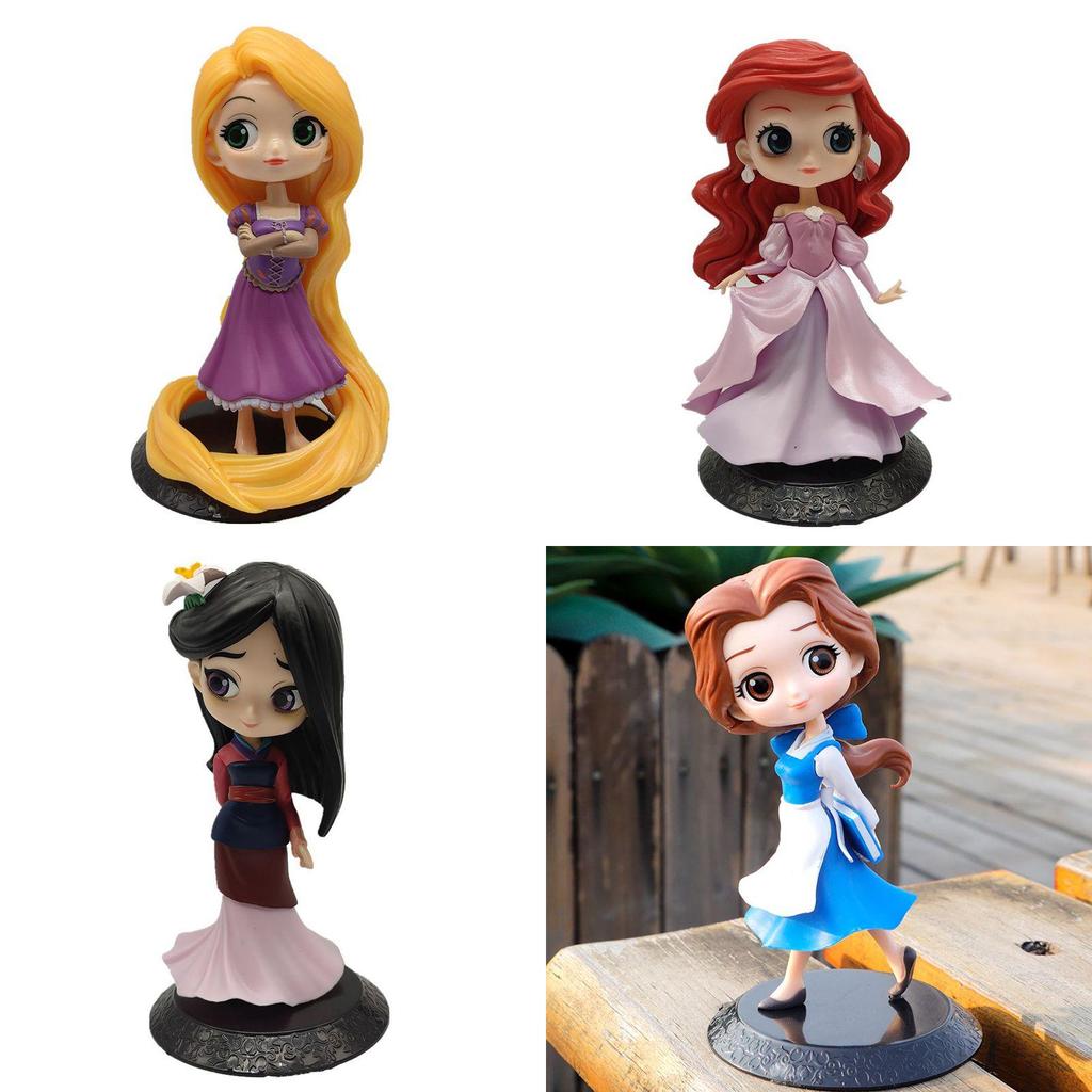 Enchanting Disney Princess Action Figures Anna Elsa Ariel Rapunzel Perfect For Girls Gifts