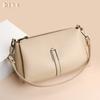 Niche design sense women's bag autumn and winter new pu versatile fashion sense portable messenger bag
