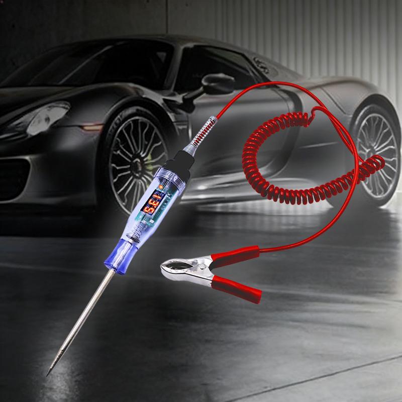

3V To 120V Digital Display Voltage Circuit Tester Multifunction Car Diagnostic Probe Test Pen Electric Measuring Pen Repair To 1Pcs