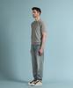 PANICALE Light Gray Vintage Washed Round Knit (Type A)