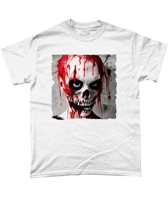 Halloween Strašidelné Zombie Tričko Čarodějnice Dýně Horor