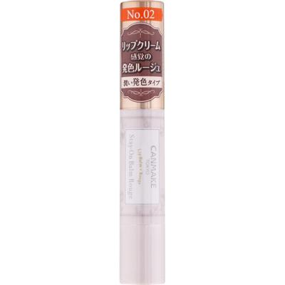 CAMMAKE Stay On Balm Rouge 02 Maquillage Bouche Peut Faire Vous pouvez l'utiliser comme un baume à lèvres à tout moment. Appliquer directement sur les lèvres sèches et gercées.