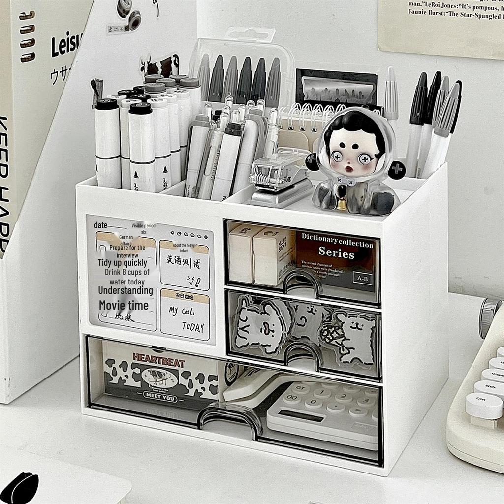 Desktop Drawer Pen Holder and Stationery Organizer