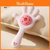 Giocattolo da Dentizione in Silicone per Bambini con Sonaglio a Mano per Lenire e Divertimento da Masticare