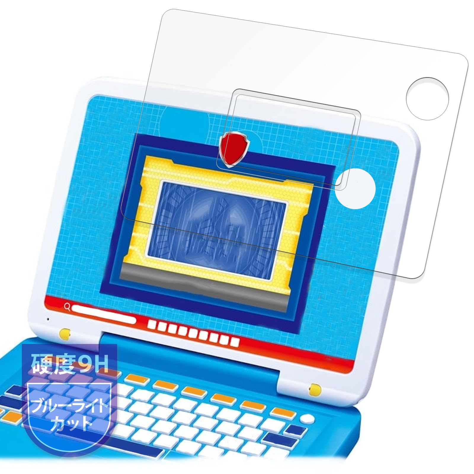 

MotoMoto Takara Tomy Paw Patrol Mouse Pawfect PC Screen Protector 9H Hardness to Tempered Blue Light Blocking Film Made in Japan Change! (Screen/Edge