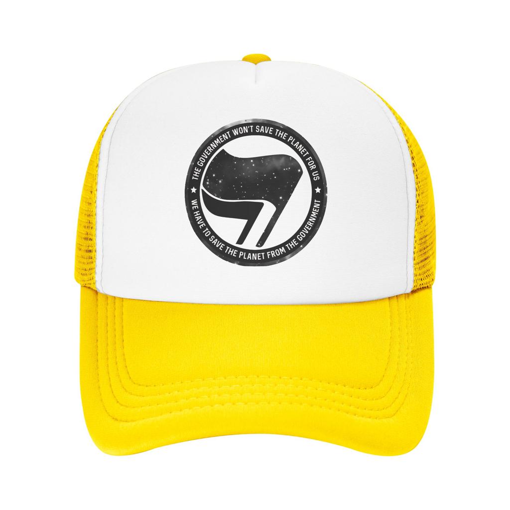 Mesh Sun Hats Classy Anti-Fascist Action Summer Trucker Hat For Unisex Unisex  y2k Funny High Quality Kpop Rock Baseball Cap