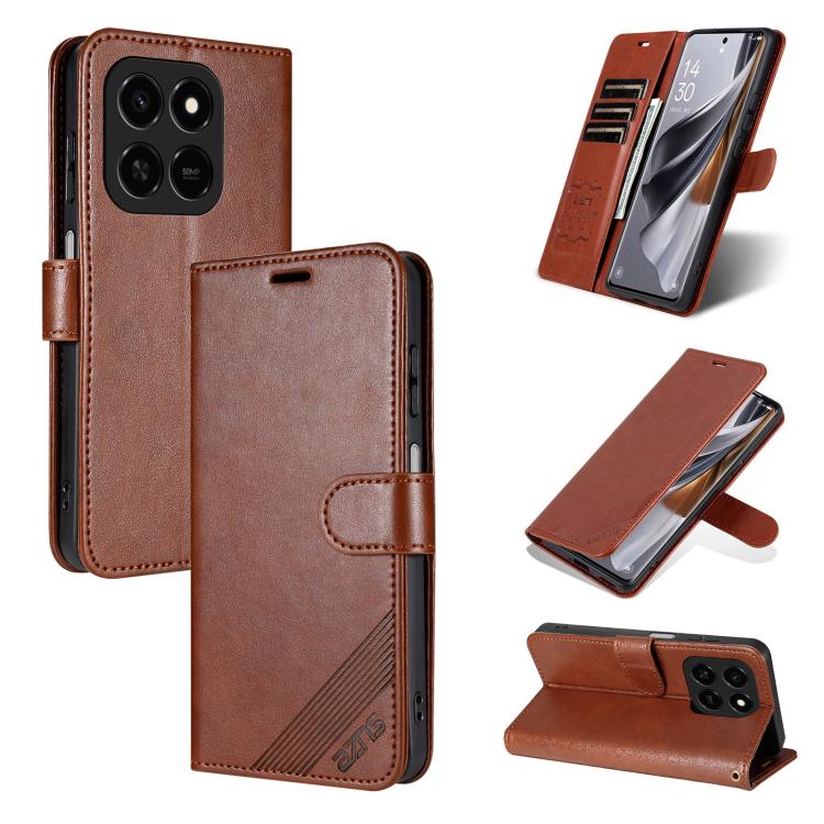 AZNS Sheepskin Texture Flip Leather Phone Case