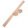 Wooden Rod for Closet Hanging Rod 40-50Cm Heavy Duty Beech Wood Closet Support Pole Clothes Organizer Wardrobe Rail