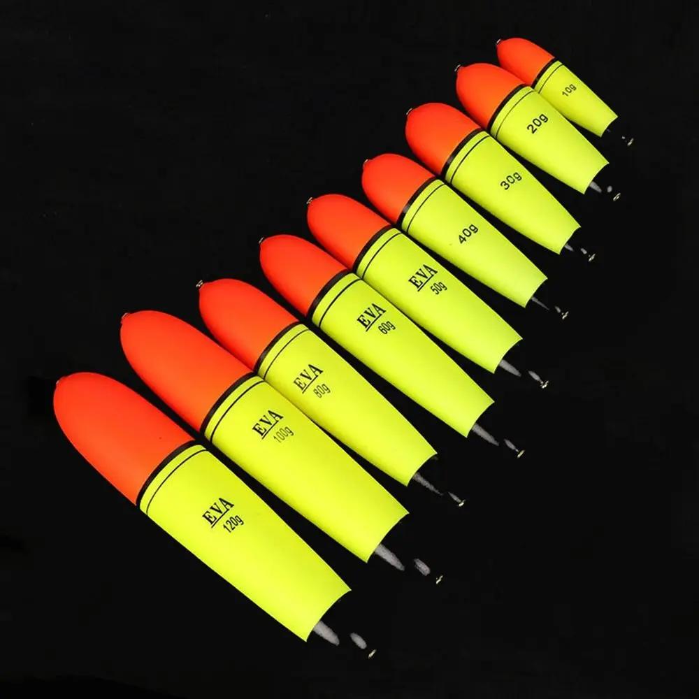 1pc EVA Foam Fishing Float For Beach Fishing Rockfishing Non Water-absorption Far Casting Durale Plastic Fishing Float Ball Boia