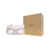 Coach Tabby 21 Logo Print Leather Handbag Women handbags Chalk-White CE774-LHXUN