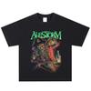 Maglietta Alestorm, Tessuto Morbido, Casual per l'Uso Quotidiano