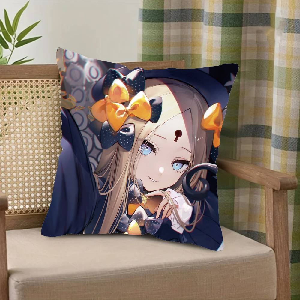 Abigail W-Williams Anime Game Fate Pillow Case Fashion Square Pillowcase Bedroom Sofa Room Ins Decoration Leisure
