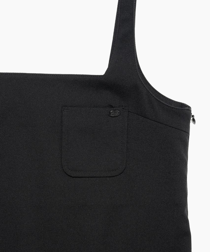 Tudument Pleated Long Dress Black