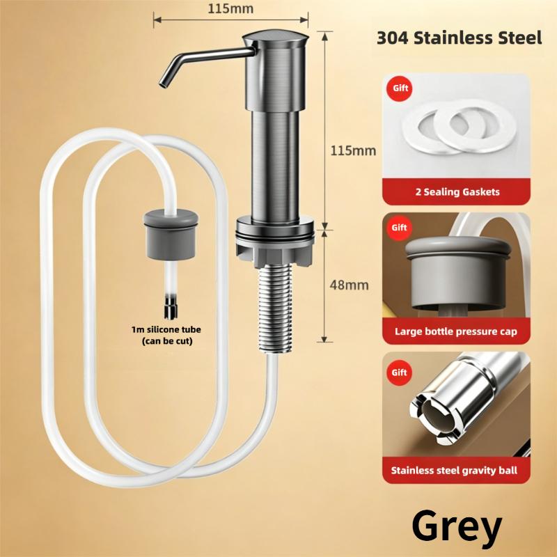 Soap Dispenser Kitchen Sink Built in Sink Soap Dispenser Countertop Soap Dispenser Detergent Dispenser For Kitchen Sink Accessor