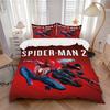 Spiderman 2 Wonders Print 3Pcs Bedding Setduvet Cover With 2 Bedropillowcase Home Birthday Gift