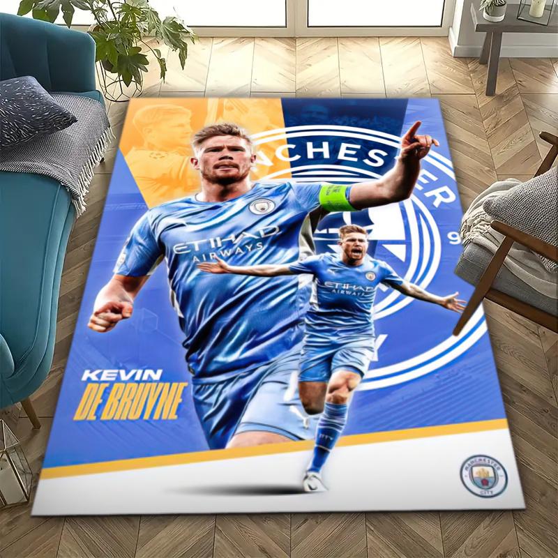 Former Manchester City F.C. Belgian athlete Kevin De Bruyne carpet is suitable for living room and bedroom doormats office balcony decorative carpet 1