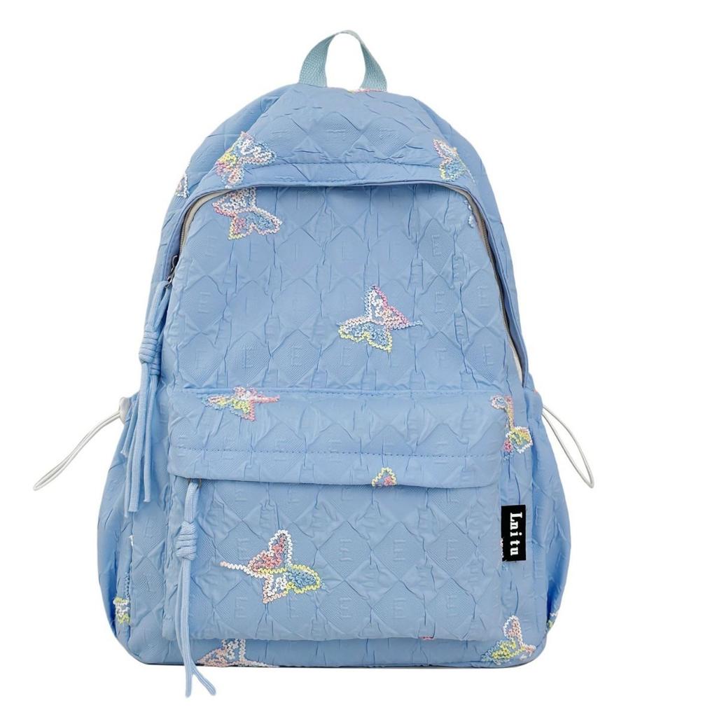 Japanese Niche Casual Schoolbags with High Appearance and Large Capacity Versatile Commuting Backpacks for Junior High School Students