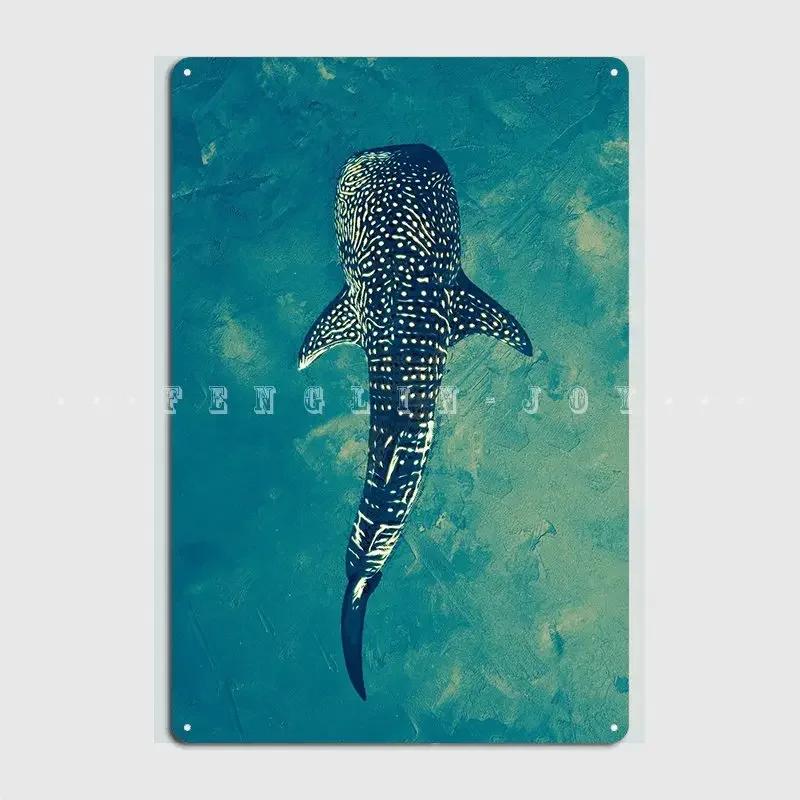 Ocean Giant Metal Sign Wall Pub Garage Club Vintage Wall Decor Tin Sign Poster