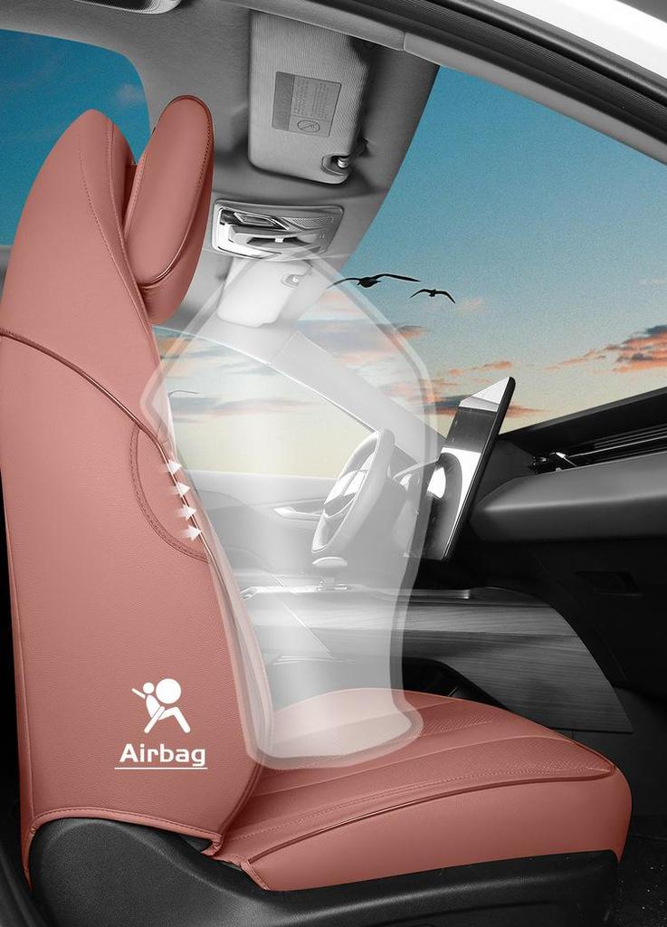 Qiyuan A05 Five-Seater Leather Car Seat Cushion - All-Season Universal Cover
