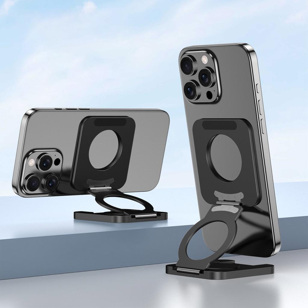 ZF006 Double-Sided Magnetic Phone Stand Foldable Portable Multi-Angle Adjustable Stand