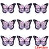 10Pcs/Lot Bee Flower Embroidery Patch Iron On Patches For Clothing Cartoon Sewing Fusible Patch Embroidered Patches For Clothes